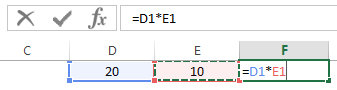 Como multiplicar no Excel