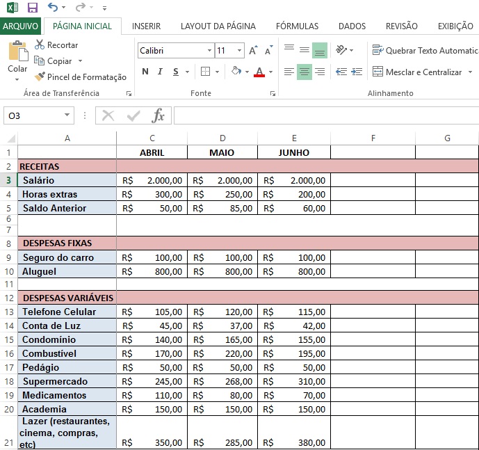 Como criar gráficos no Excel