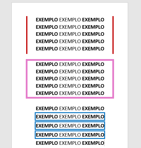 Como colocar bordas no Word - Final