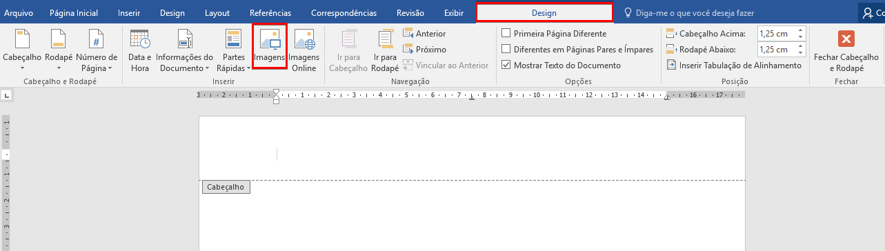 Como inserir número de página no papel timbrado (Microsoft Word)