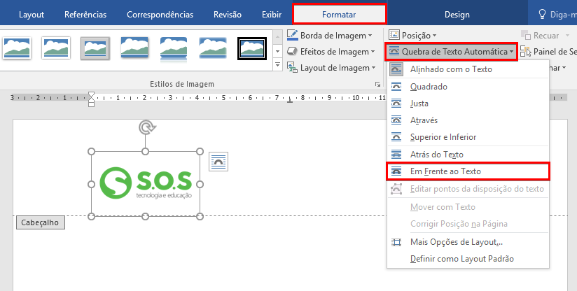 Como inserir número de página no papel timbrado (Microsoft Word)