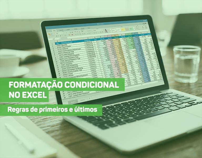 Formatação condicional: regras de primeiros e últimos