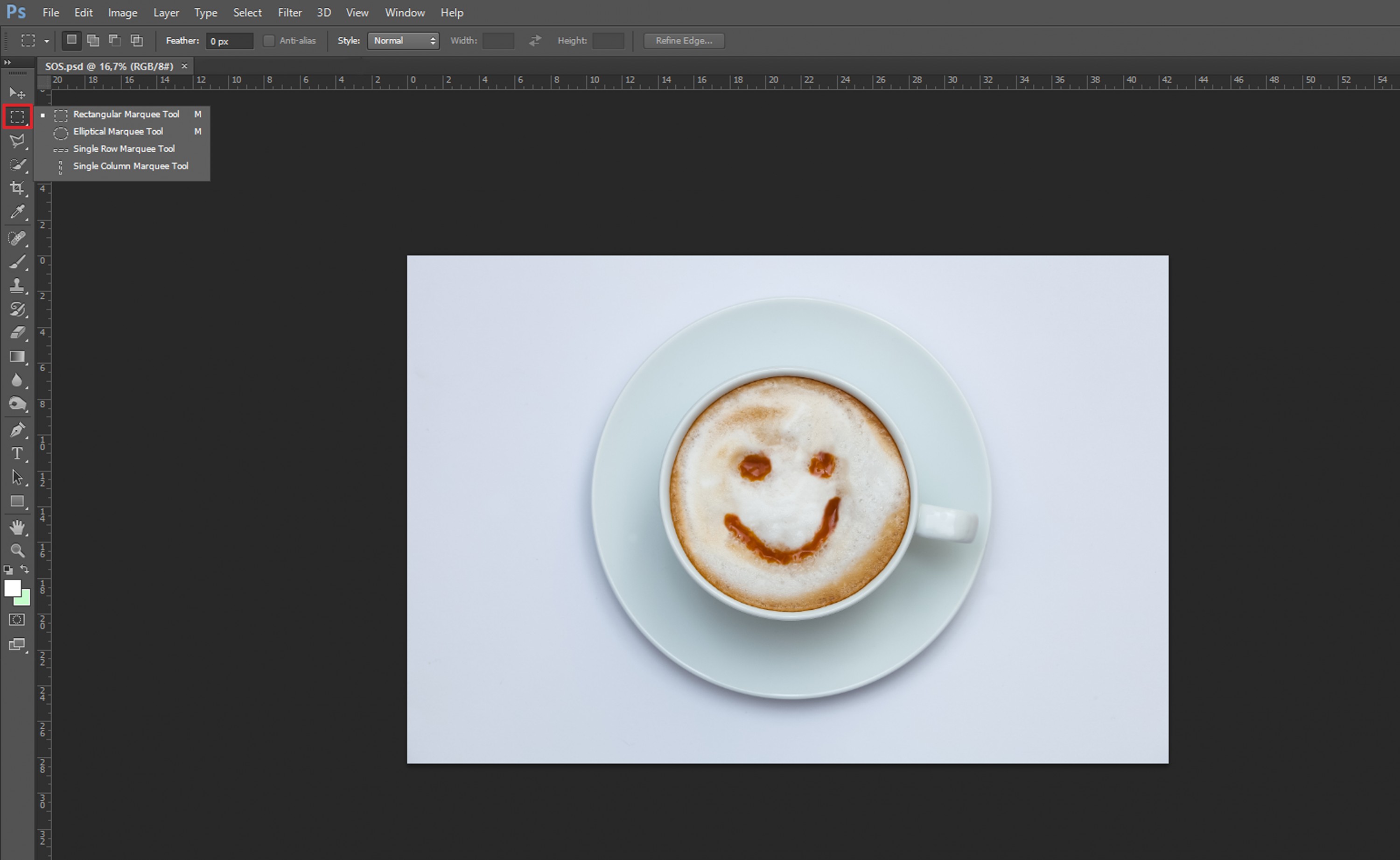 ¿Cómo recortar imagen en Photoshop?